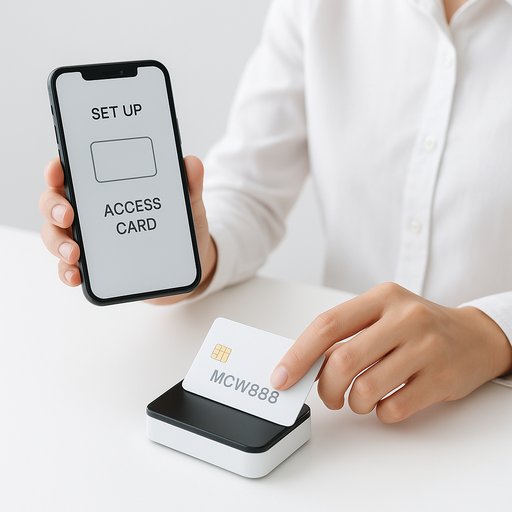 mcw888 Card অ্যাক্সেস সেটআপ দৃশ্য